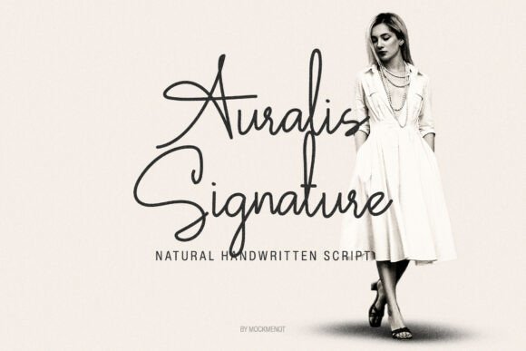Auralis Signature: A Bold, Modern Script for Impactful Design
