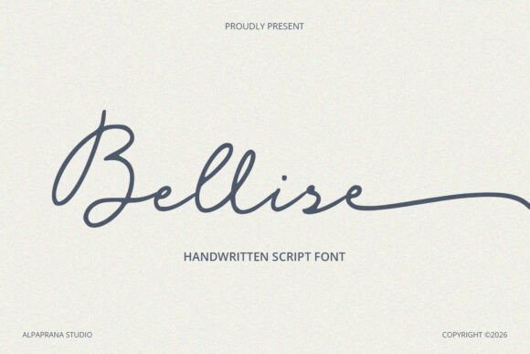 Bellise: A Modern Script for Creative Branding