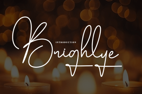 Brighlye: The Rhythmic Script for Artisan Branding