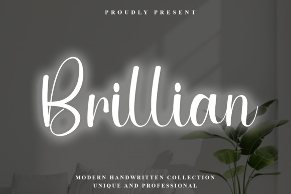 Brillian: The Modern Handwritten Script Font for Elegant Design