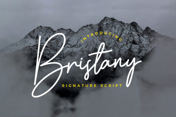 Bristany: A Script Font That Adapts to Your Creative Vision