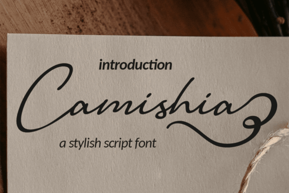 Camishia: Where Timeless Calligraphy Meets Modern Design