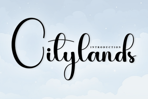 Citylands: A Script Font with Rhythm and Soul