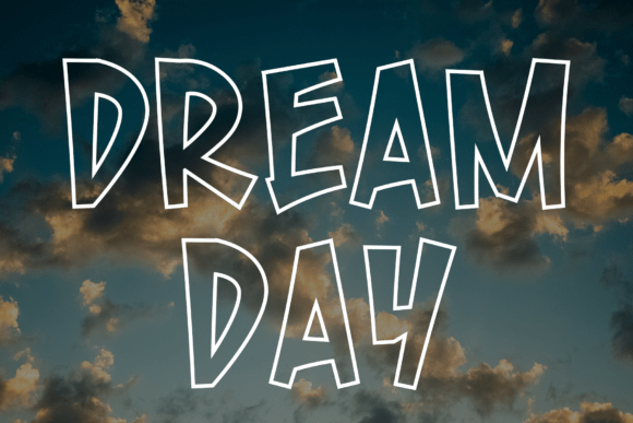 Dream Day: Mastering Modern Elegance in Typography
