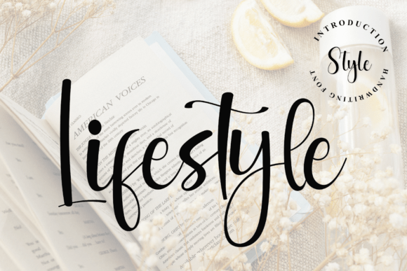 Lifestyle: The Script Font with Autumn Sophistication