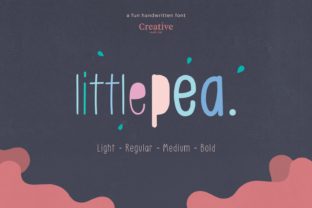 Little Pea: The Handwritten Font with Big Personality
