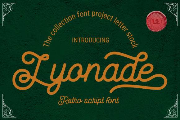Lyonade: A Vintage Script for Modern Branding