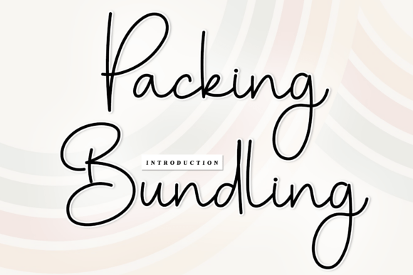 Packing Bundling: An Artisan Script for Authentic Branding
