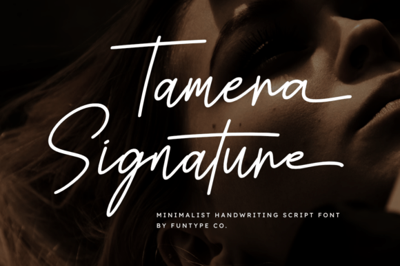 Tamera Signature: A Script Font for Modern Branding