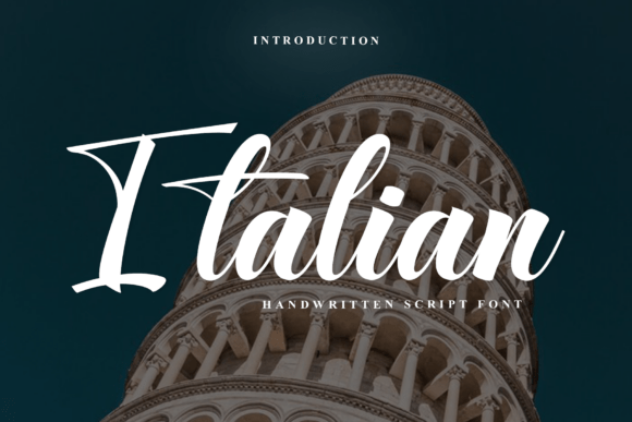 The Fluid Elegance of Italian: A Font for Modern Sophistication